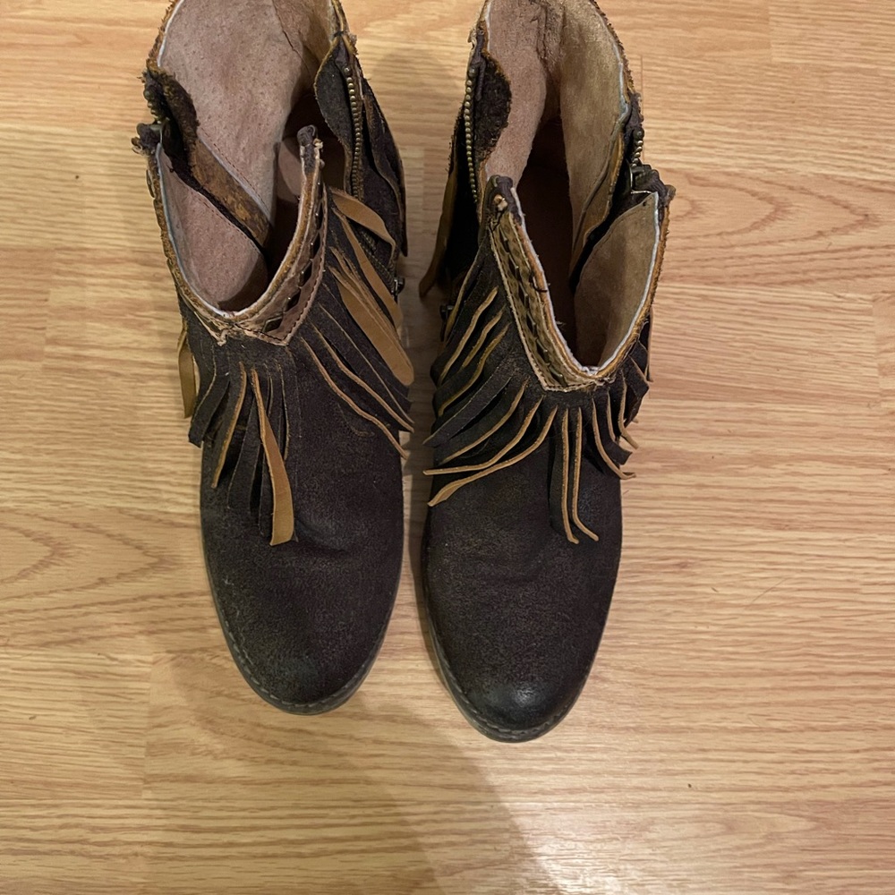 Fringe booties - Picture 4 of 5
